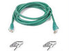 A3L980-15-GRN-S - Belkin International Inc 15ft Cat6 Snagless Patch Cable, Utp, Green Pvc Jacket, 23awg, 50 Micron, Gold Pl - Belkin International Inc