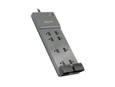 BE108230-06 - Belkin International Inc 8-outlet Surge Suppressor With Phone/modem And Coax Protection - Belkin International Inc