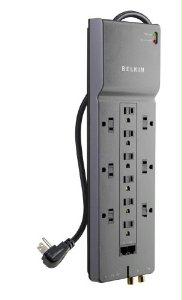 BE112234-10 - Belkin International Inc 12-outlet Surge Suppressor With Phone/modem - Rj45/rj11 Dss  And Coax Protection - Belkin International Inc