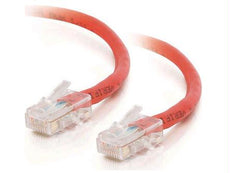 24496 - C2g 3ft Cat5e Non-booted Crossover Unshielded (utp) Network Patch Cable - Red - C2g