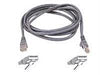 A3L980B07-S - Belkin International Inc 7ft Cat6 Snagless Patch Cable, Utp, Gray Pvc Jacket, 23awg, 50 Micron, Gold Plat - Belkin International Inc