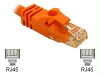 27894 - C2g 14ft Cat6 Snagless Crossover Unshielded (utp) Network Patch Cable - Orange - C2g