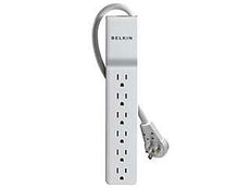 BE106000-08R - Belkin International Inc 6-outlet Surge Protector Rotating Plug, - Belkin International Inc