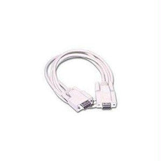 03046 - C2g 15ft Db9 F/f Serial Rs232 Null Modem Cable - Beige - C2g