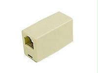 01927 - C2g Rj12 6-pin Modular Straight-through Inline Coupler - C2g