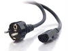 03138 - C2g 2.5m 14 Awg European Power Cord (cee7/7 To Iec320c13) (taa Compliant) - C2g