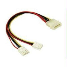 03165 - C2g 10in One 5-1/4in To Two 3-1/2in Internal Power Y-cable - C2g
