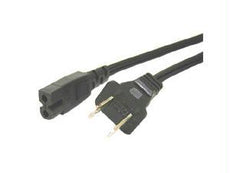 27399 - C2g 6ft Polarized 2-slot Power Cord Black - C2g