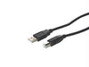 28102 - C2g 2m Usb A To B Cable Black 2.0 (6.6ft) - C2g