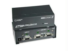 C2g 2-port Uxga Monitor Splitter/extender With 3.5mm Audio (female Input)