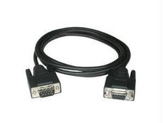 52032 - C2g 15ft Db9 M/f Serial Rs232 Extension Cable - Black - C2g