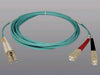 N816-01M - Tripp Lite 1m Mmf 50 Om3 Fiber Cable Lc/sc Aqua - Tripp Lite