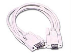 03044 - C2g 6ft Db9 F/f Serial Rs232 Null Modem Cable - Beige - C2g