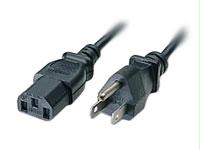 03129 - C2g 3ft 18 Awg Universal Power Cord (nema 5-15p To Iec320c13)-3 Foot Replacement - C2g