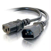 03140 - C2g 1ft 18 Awg Computer Power Extension Cord (iec320c14 To Iec320c13) (taa Compliant - C2g