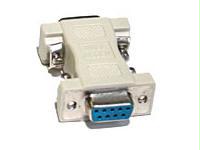 08075 - C2g Db9 Male To Db9 Female Serial Rs232 Null Modem Adapter - C2g