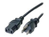 09482 - C2g 15ft 18 Awg Universal Power Cord (nema 5-15p To Iec320c13) (taa Compliant) - C2g