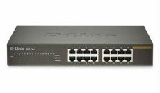 DSS-16+ - D-link Systems Unmanaged Fast Ethernet Switch. 16-port 10/100mbps  Desktop Switch. Limited Life - D-link Systems