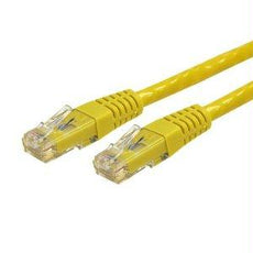 C6PATCH10YL - Startech 10ft Yellow Cat6 Ethernet Cable Delivers Multi Gigabit 1/2.5/5gbps & 10gbps Up T - Startech