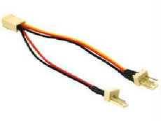 27391 - C2g 4in 3-pin Fan Power Y-cable - C2g