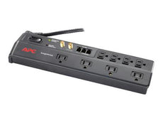 Apc By Schneider Electric Apc Home/office Surgearrest 8 Outlets With Tel2/splitter And Coax Jacks, 120v