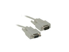 17612 - C2g 100ft Db9 M/f Extension Cable - Beige - C2g