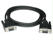 52040 - C2g 15ft Db9 F/f Null Modem Cbl Blk - C2g