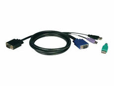 P780-010 - Tripp Lite 10ft Usb / Ps2 Cable Kit For Kvm Switches B040 / B042 Series Kvms 10ft - Tripp Lite