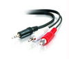 40423 - C2g 6ft Value Series™ One 3.5mm Stereo Male To Two Rca Stereo Male Y-cable - C2g