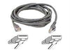 A3L791-05 - Belkin International Inc 5ft Cat5e Patch Cable, Utp, Gray Pvc Jacket, 24awg, T568b, 50 Micron, Gold Plate - Belkin International Inc