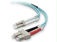 F2F402L7-01M-G - Belkin International Inc Fiber Patch Cable 10gb 50 125 Lc Sc, 1m, Aqua - Belkin International Inc