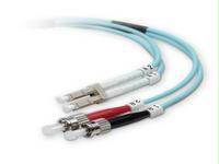 F2F402L7-02M-G - Belkin International Inc Fiber Patch Cable 10 Gig Aqua 50/125 Lc/sc 2 Meter - Belkin International Inc