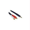 40617 - C2g 50ft Velocity™ One 3.5mm Stereo Male To Two Rca Stereo Male Y-cable - C2g