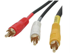 40451 - C2g 50ft Value Series™ Composite Video + Stereo Audio Cable - C2g
