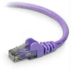 A3L980-14-PUR-S - Belkin International Inc 14ft Cat6 Snagless Patch Cable, Utp, Purple Pvc Jacket, 23awg, 50 Micron, Gold P - Belkin International Inc