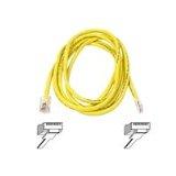 A3L791-25-YLW - Belkin International Inc Patch Cable - Rj-45 (m) - Rj-45 (m) - 25 Ft - ( Cat 5e ) - Yellow - Belkin International Inc