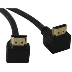 P568-006-RA2 - Tripp Lite 6ft High Speed Hdmi Cable Digital Video With Audio 2 Right Angle Connectors 4k X - Tripp Lite