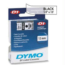 45010 - Dymo Black Print/clear Tape, 1/2 X 23 - Dymo