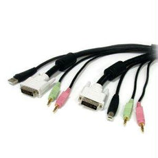 USBDVI4N1A6 - Startech Connect High Resolution Dvi Video, Usb, Audio And Microphone All In One Cable - - Startech