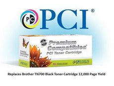 TN700PC - Pci Brand Compatible Brother Tn-700 Black Toner Cartridge 12000 Page Yield For B - Pci