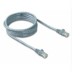 A3L791-15-S - Belkin International Inc 15ft Cat5e Snagless Patch Cable, Utp, Gray Pvc Jacket, 24awg, T568b, 50 Micron, - Belkin International Inc