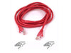 A3L791-15-RED-S - Belkin International Inc Patch Cable - Rj-45 (m) - Rj-45 (m) - 15 Ft - Utp - ( Cat 5e ) - Red - Belkin International Inc