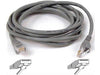 A3L980-12-S - Belkin International Inc 12ft Cat6 Snagless Patch Cable, Utp, Gray Pvc Jacket, 23awg, 50 Micron, Gold Pla - Belkin International Inc