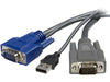 SVUSBVGA6 - Startech 6 Ft Ultra-thin Usb Vga 2-in-1 Kvm Cable - Startech