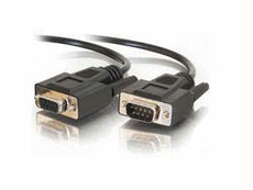 25211 - C2g 1ft Db9 M/f Serial Rs232 Extension Cable - Black - C2g