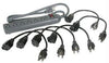 35549 - C2g 6-outlet Power Strip With Surge Suppressor (6) 1ft Outlet Saver Power Extension - C2g