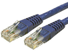 Startech 25ft Blue Cat6 Ethernet Cable Delivers Multi Gigabit 1/2.5/5gbps & 10gbps Up To