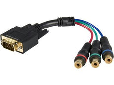 HD15CPNTMF - Startech 6in Hd15 To Component Rca Breakout Cable Adapter - M/f - Startech