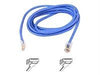 A3L791-08-BLU - Belkin International Inc Patch Cable - Rj-45 (m) - Rj-45 (m) - 8 Ft - Utp - ( Cat 5e ) - Blue - Belkin International Inc