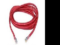 A3L791-04-RED - Belkin International Inc 4ft Cat5e Patch Cable, Utp, Red Pvc Jacket, 24awg, T568b, 50 Micron, Gold Plated - Belkin International Inc